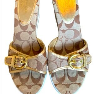 Coach Wedge Sandals
